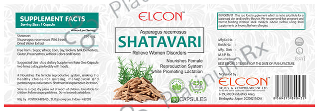 Elcon Shatavari Capsule