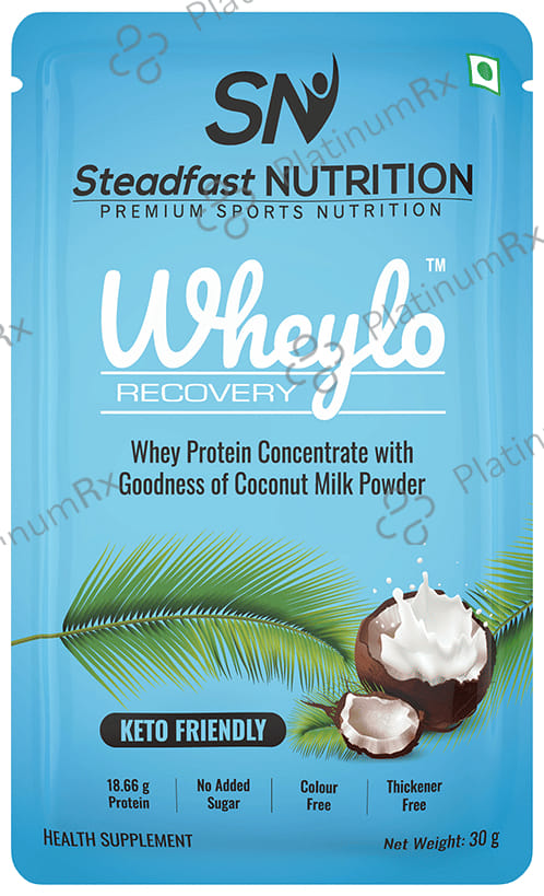 Steadfast Nutrition Wheylo Recovery Sachet (30gm Each)