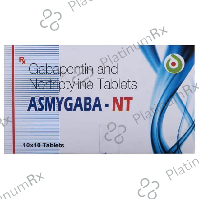 Asmygaba NT 400/10mg Tablet 10s