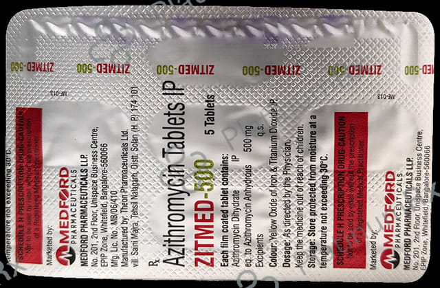 Zitmed 500mg Tablet 5s