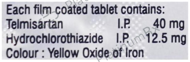 Savetel H 12.5/40mg Tablet 10s