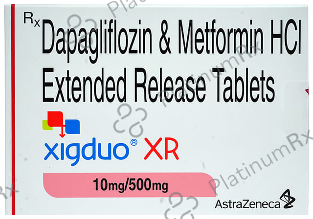 Xigduo XR 10/500mg Tablet 7s