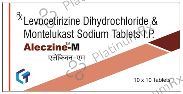 Aleczine M 5/10mg Tablet 10s