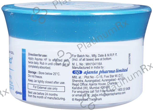 Aqurea HF Urea Gel 50gm