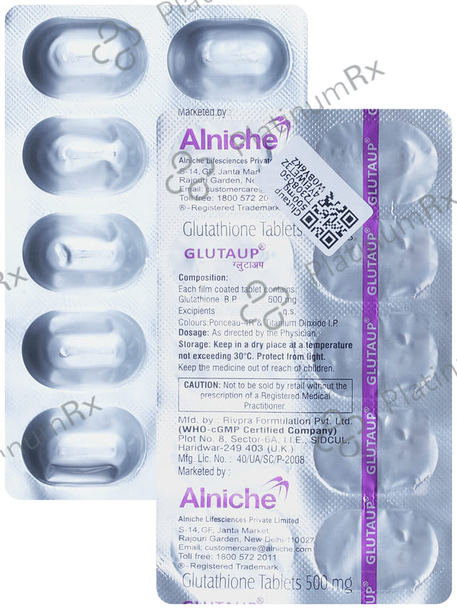 Glutaup 500mg Tablet 10s