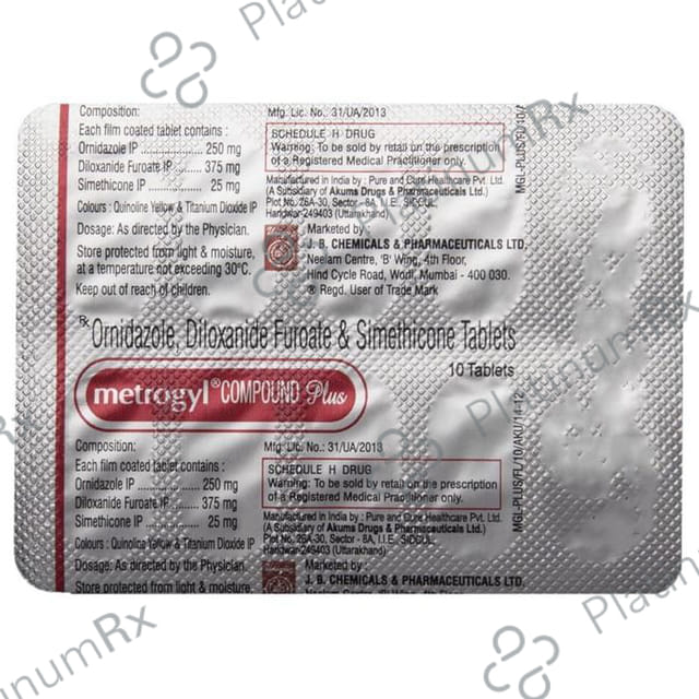 Metrogyl Compound Plus Tablet