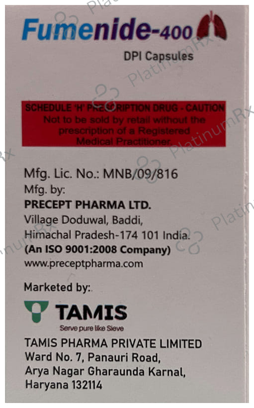 Fumenide 400 DPI Capsule