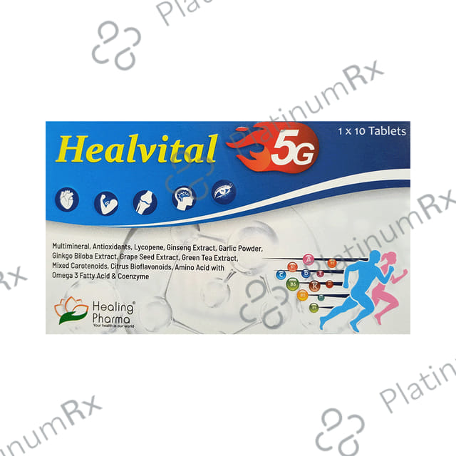 Healing Pharma Healvital 5g Tablet 10s