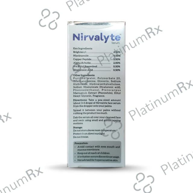Nirvalyte Face Serum 25ml