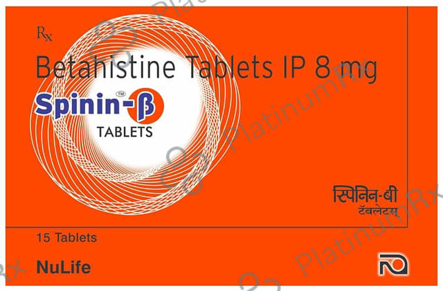 Spinin B 8mg Tablet