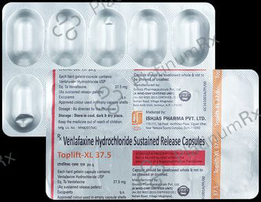Toplift XL 37.5mg Capsule SR