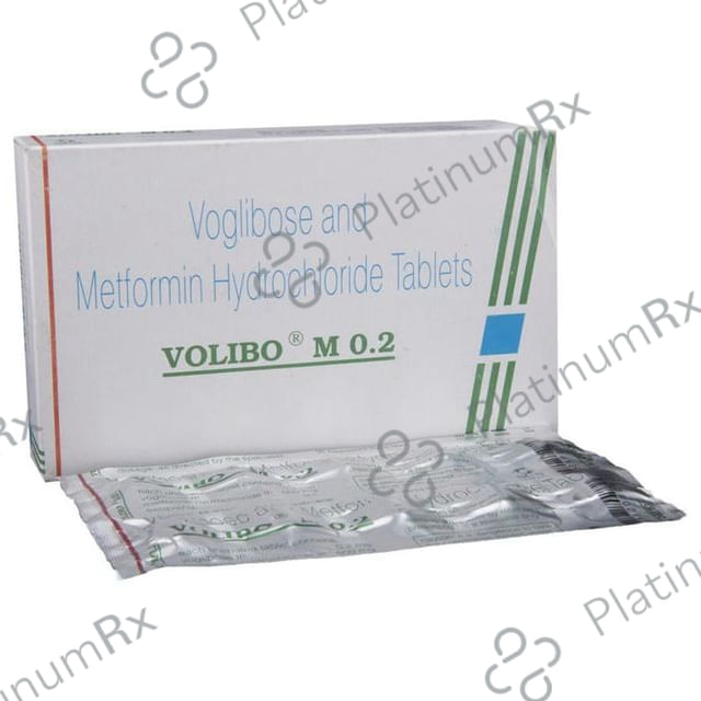 Volibo M 500/0.2mg Tablet 10s