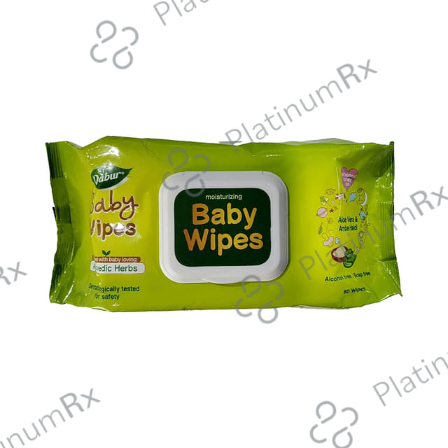 Dabur Baby Wipes (80 Each) 1 Pack