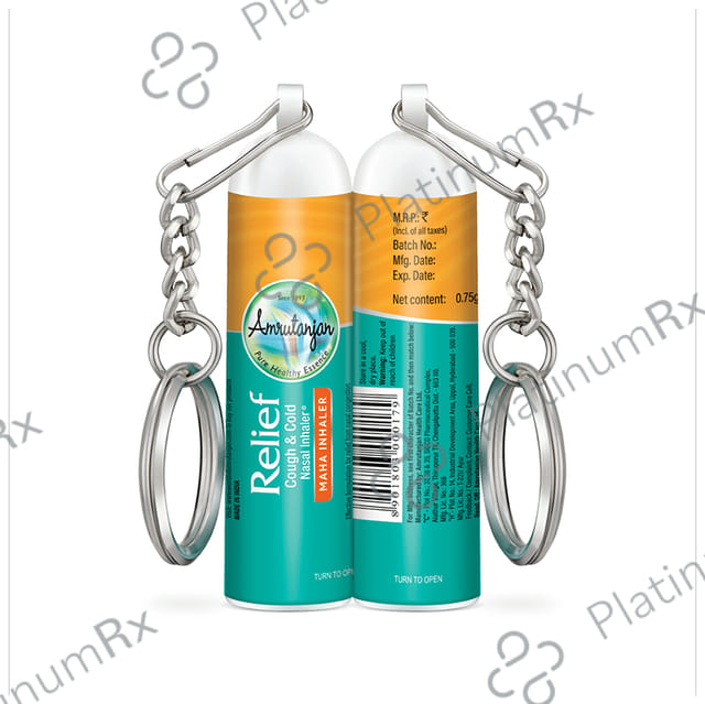 Amrutanjan Relief Cough & Cold Nasal Inhaler