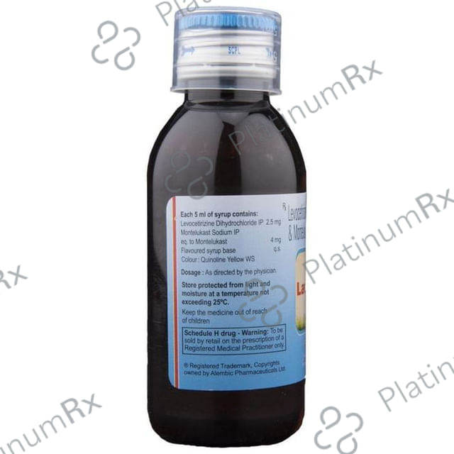 Laveta M 2.5/4mg Syrup 60ml