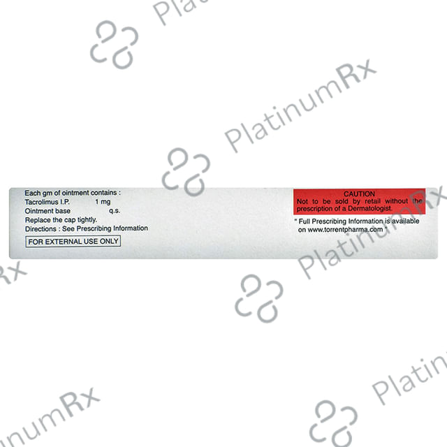 Tacrotor 0.1% Ointment 10gm