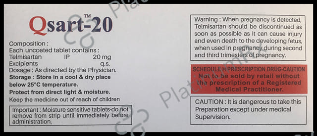 Qsart 20mg Tablet 10s