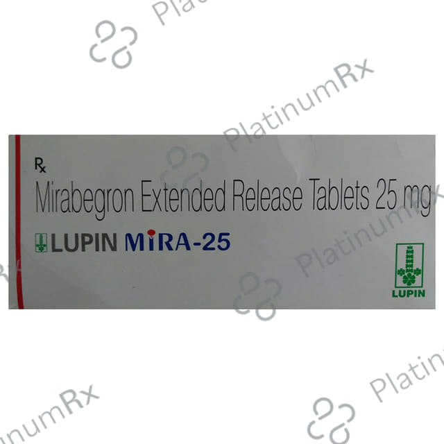 Lupin Mira 25 Tablet ER 10s