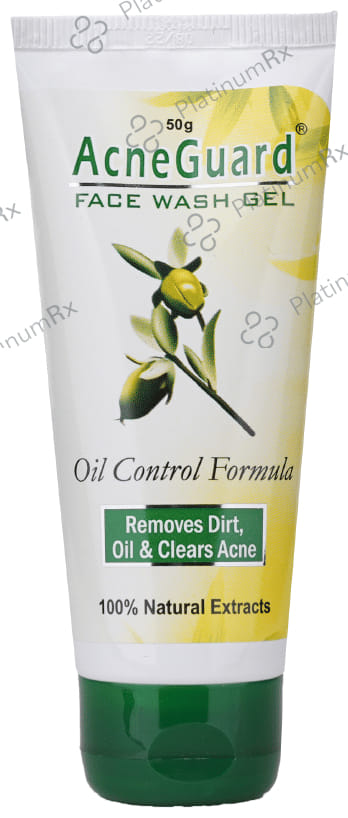 Acneguard Face Wash Gel (50gm Each) Tube 2s