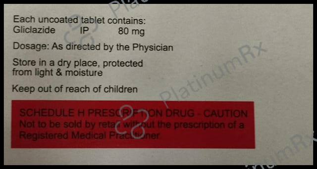 Glycinorm 80mg Tablet 15s