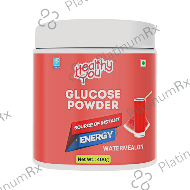 Healthy You Glucose Instant Drink with Vitamin C Watermelon Powder 400 gm
