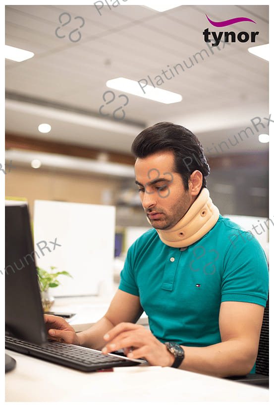 Tynor B-02 Soft Cervical Collar with Support Large