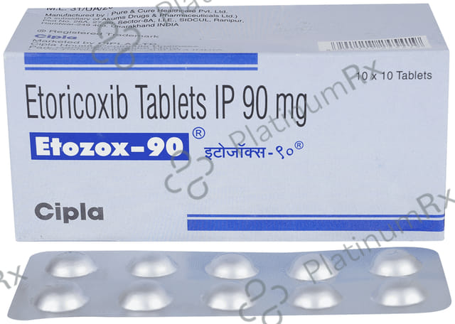 Etozox 90mg Tablet 10s