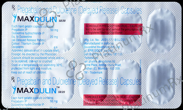 Maxdulin 50/20 Capsule DR