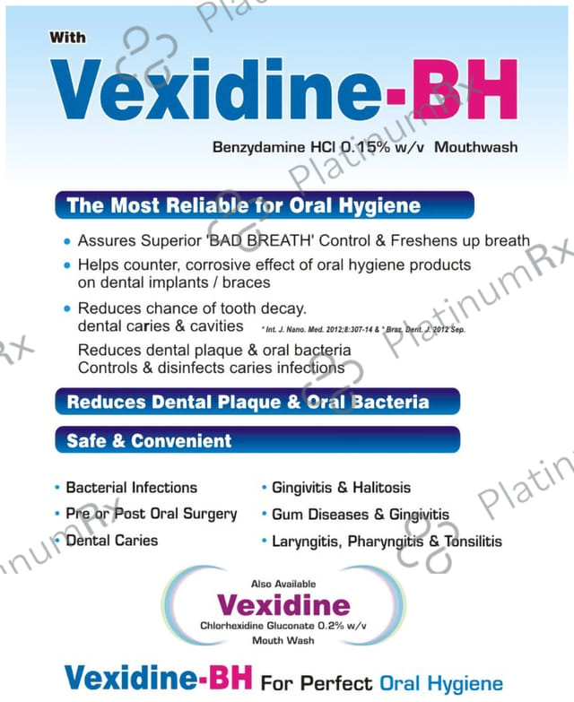 Vexidine-BH Mouth Wash
