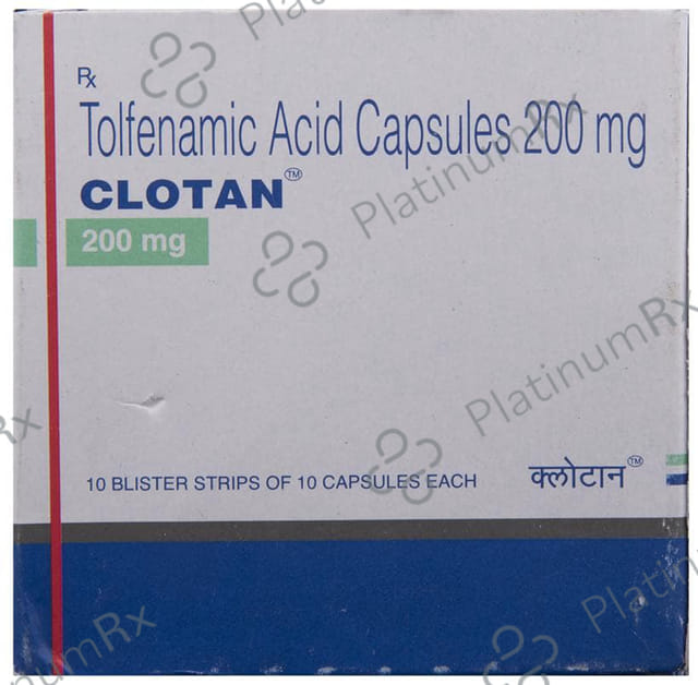 Clotan 200mg Capsule 10s