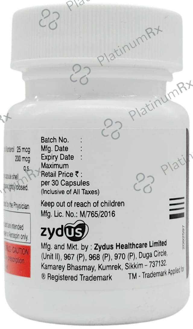 Odihale 200mcg/25mcg Respicap 30s