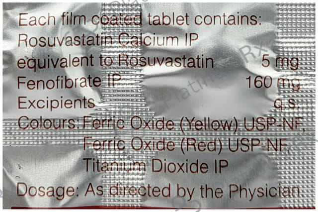 Rozavel F 5/160mg Tablet 15s