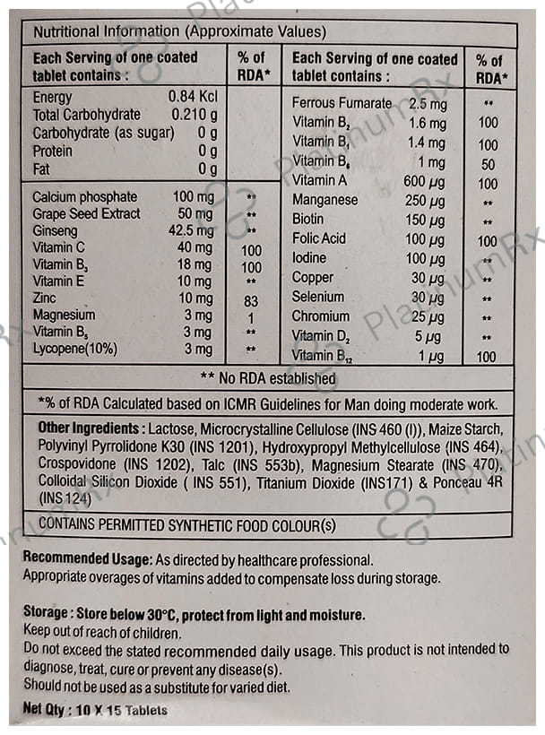 Vitahour 24mg Tablet 15s