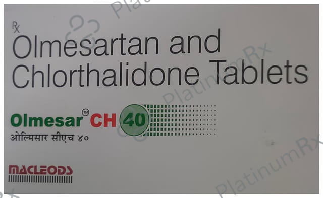 Olmesar CH 40/12.5mg Tablet 15s
