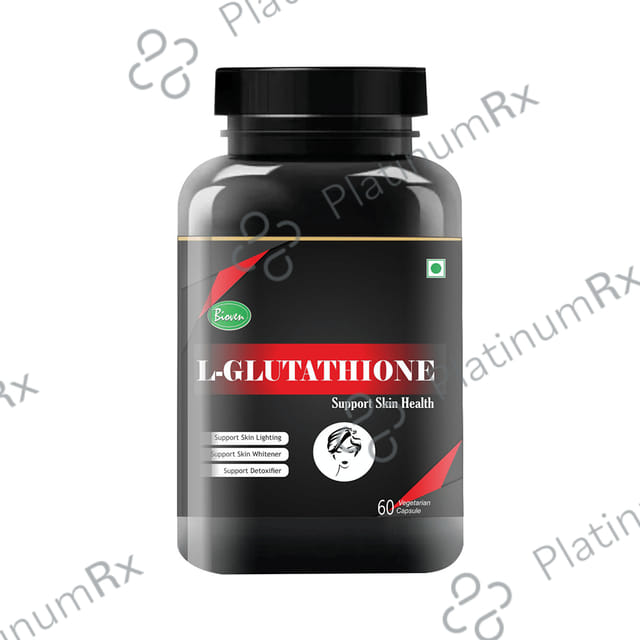 Bioven L-Glutathione 500mg for Skin Health - Capsule