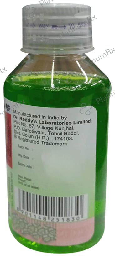 Zedex SF 2/10mg Dry Cough Syrup 100ml