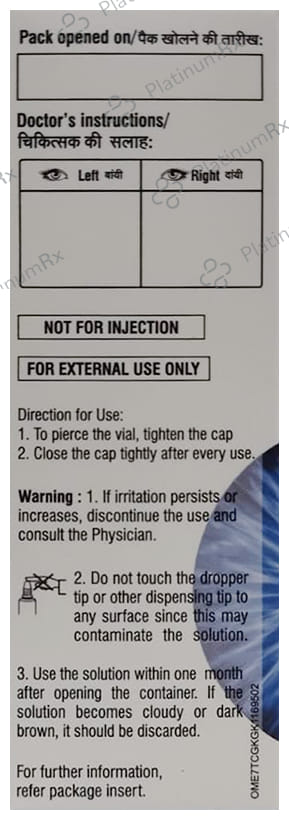 Travopure 0.004% BAK Free Eye Drop 3ml