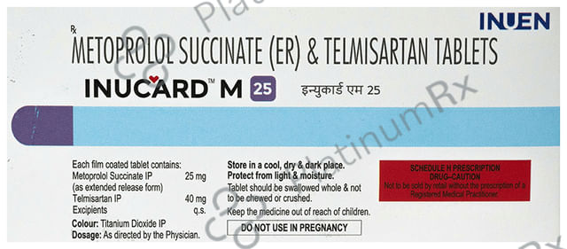 Inucard M 25 Tablet ER