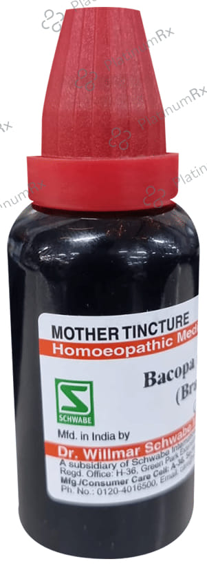 Dr Willmar Schwabe India Bacopa Monnieri Brahmi Mother Tincture Q