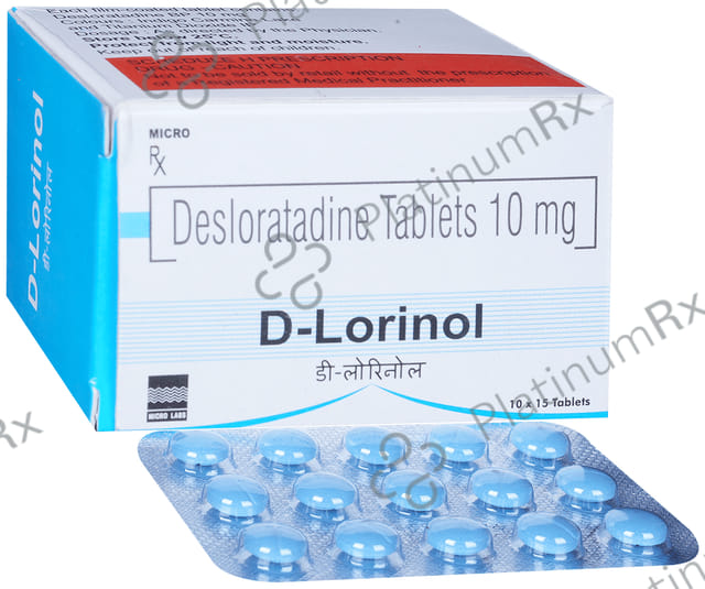 D Lorinol 10mg Tablet 15s