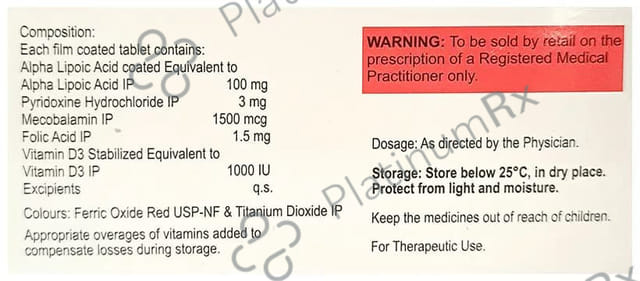 Neurovex OD Tablet 10s