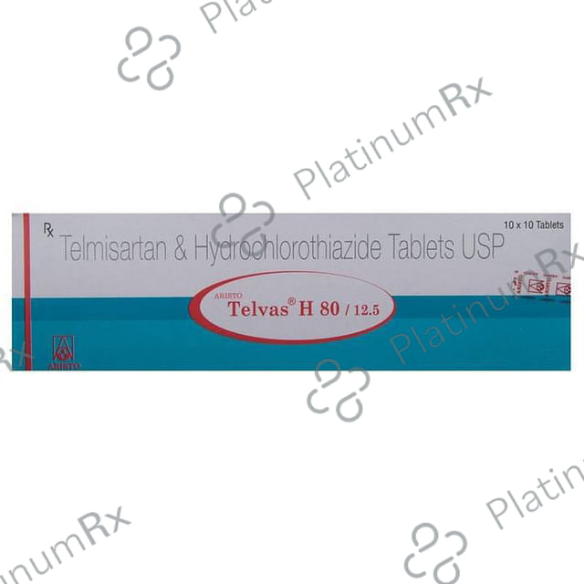 Telvas H 80/12.5mg Tablet 10s