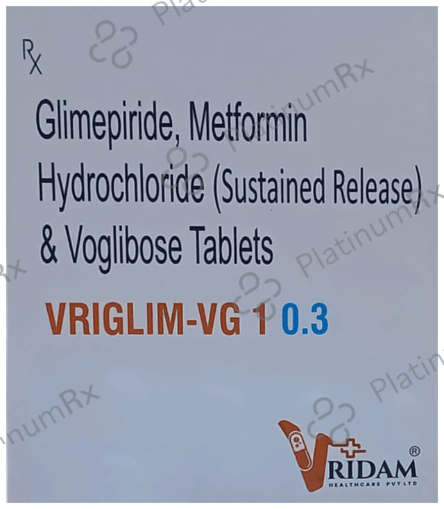 Vriglim-VG 1 0.3 Tablet SR