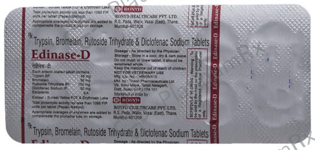 Edinase D Tablet 10s