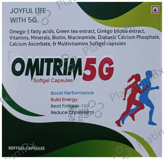 Omitrim 5G Softgel Capsules 10s