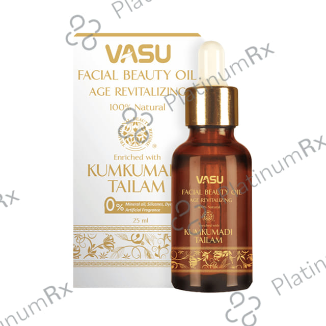 Vasu Facial Beauty Oil with Kumkumadi Tailam