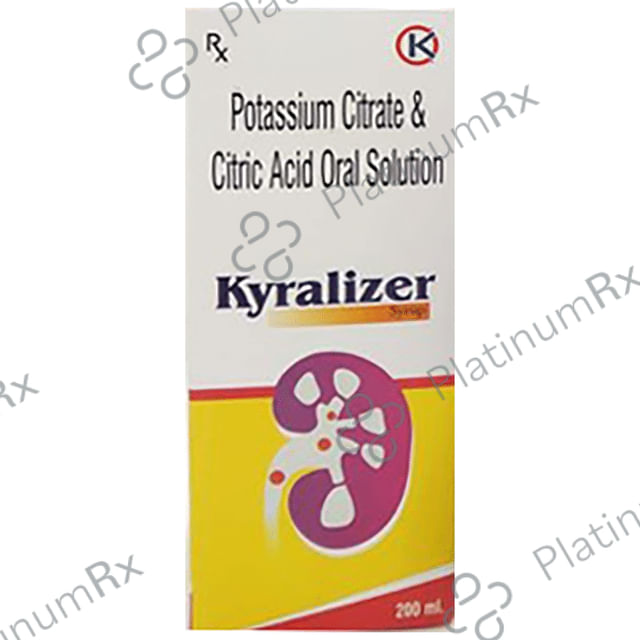 Kyralizer 1100/334mg Syrup 100ml
