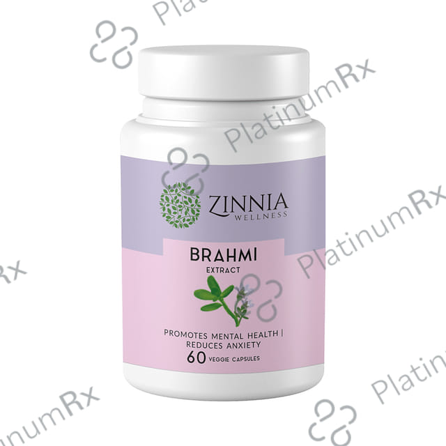 Zinnia Wellness Brahmi Extract Veggie Capsule