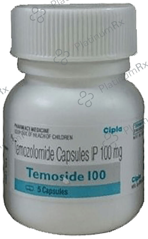 Temoside 100mg Capsule 5s