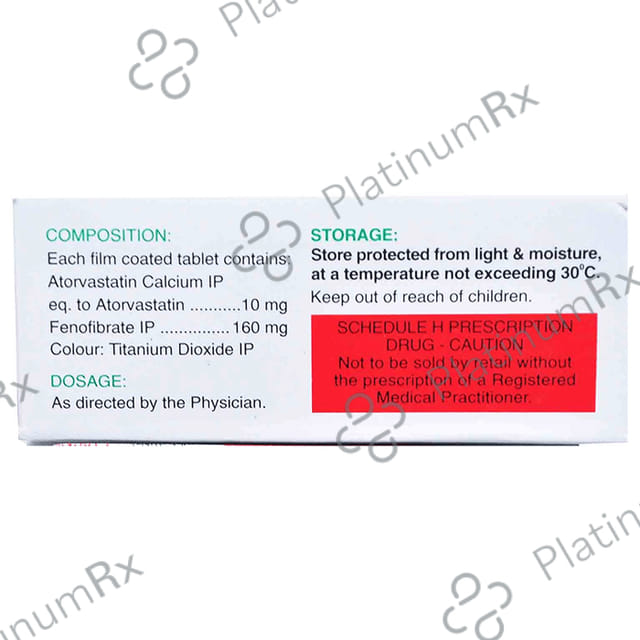 Zivast F 10 10/160mg Tablet 10s